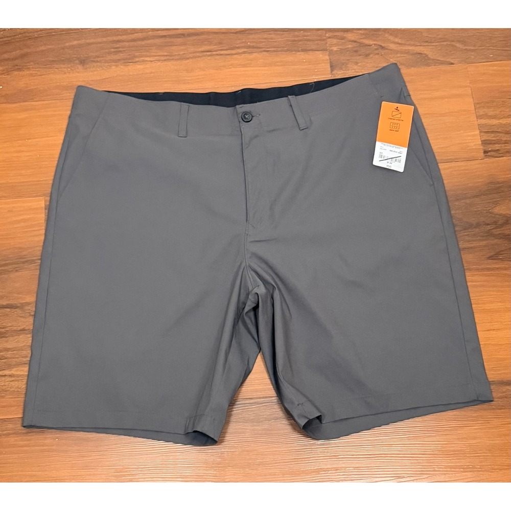 The Foundry Supply Co Mens Grey Comfort Stretch Quick Dry Shorts Size 44 NWT